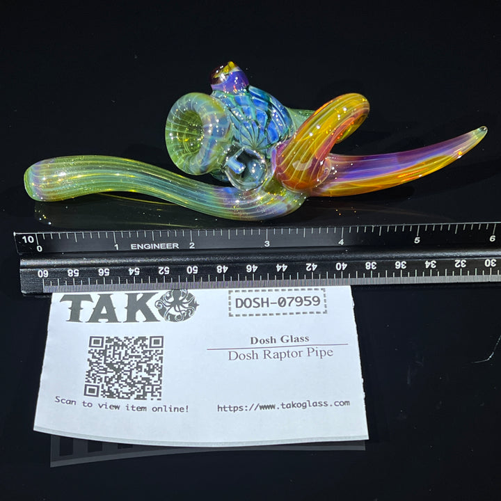 Dosh Raptor Pipe Glass Pipe Dosh Glass