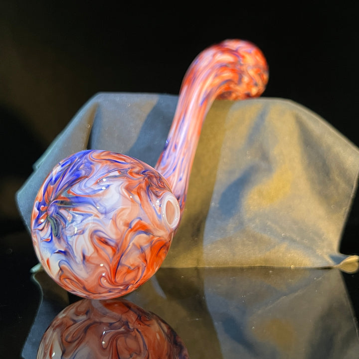 Shad Ryan Marble Sherlock Glass Pipe Shad Ryan   