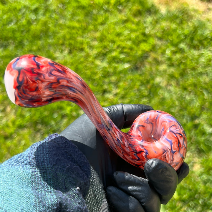 Shad Ryan Marble Sherlock Glass Pipe Shad Ryan   