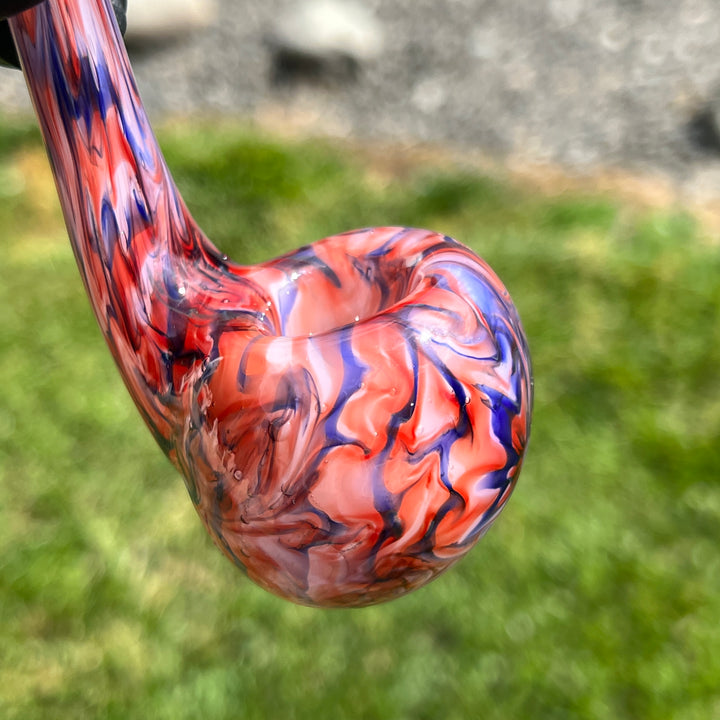 Shad Ryan Marble Sherlock Glass Pipe Shad Ryan   