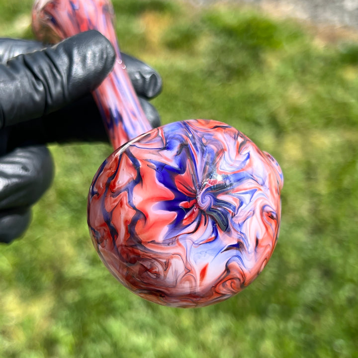 Shad Ryan Marble Sherlock Glass Pipe Shad Ryan   