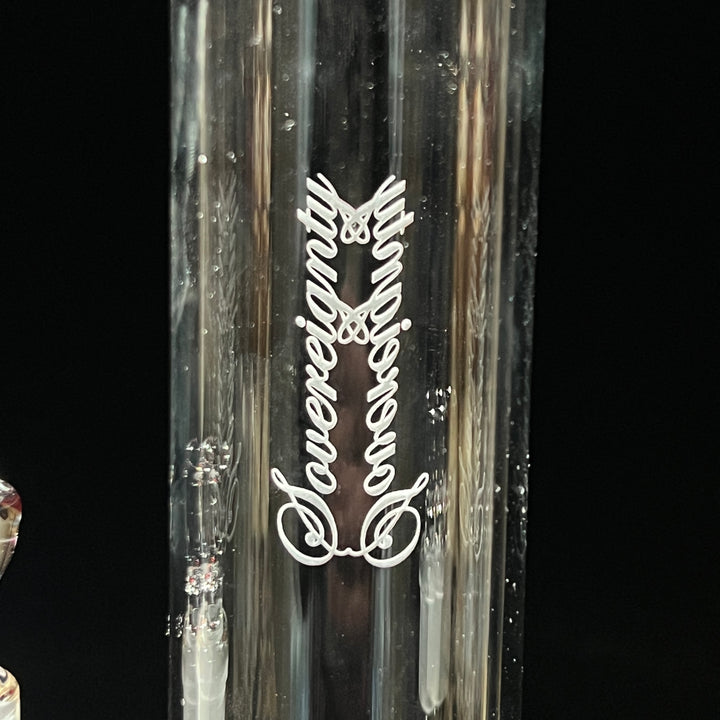Sovereignty Glass 44 x 4 Mini3 to Inv4 Partial accent w/ Seal Accents Glass Pipe Sovereignty Glass