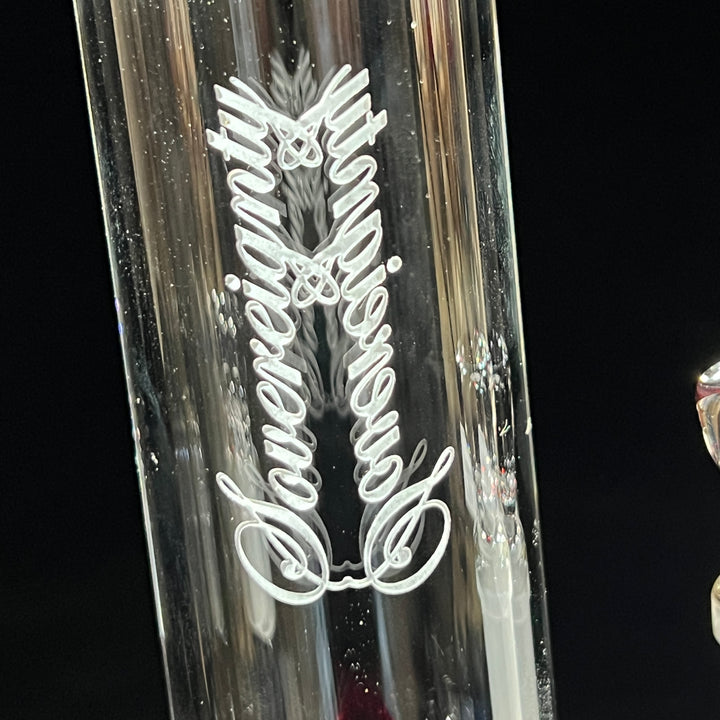 Sovereignty Glass 44 x 4 Mini3 to Inv4 Partial accent w/ Seal Accents Glass Pipe Sovereignty Glass