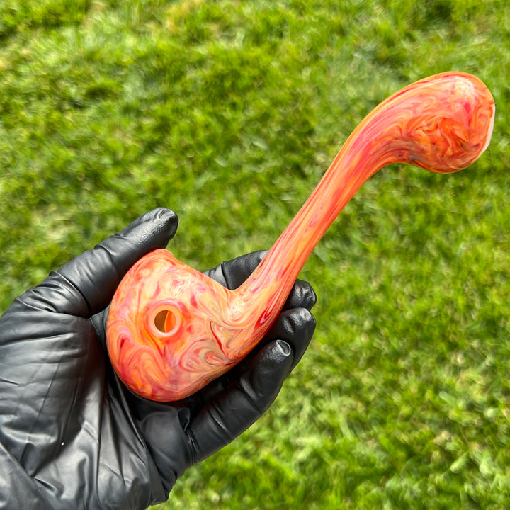 Shad Ryan Marble Sherlock Glass Pipe Shad Ryan   