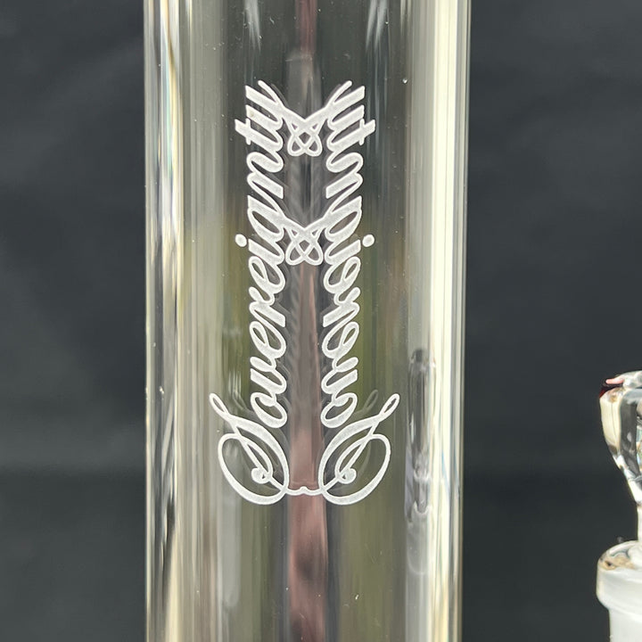 Sovereignty Glass 44 x 4 Mini3 to Inv4 Partial accent w/ Seal Accents Glass Pipe Sovereignty Glass