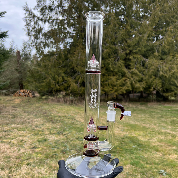 Sovereignty Glass 44 x 4 Mini3 to Inv4 Partial accent w/ Seal Accents Glass Pipe Sovereignty Glass