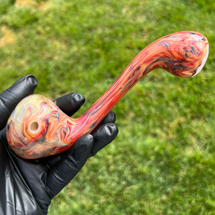 Shad Ryan Marble Sherlock Glass Pipe Shad Ryan   