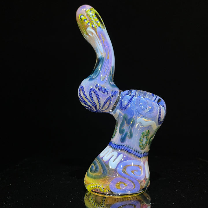 Inside Out Sherlock Bubbler Glass Pipe Tiny Mike   