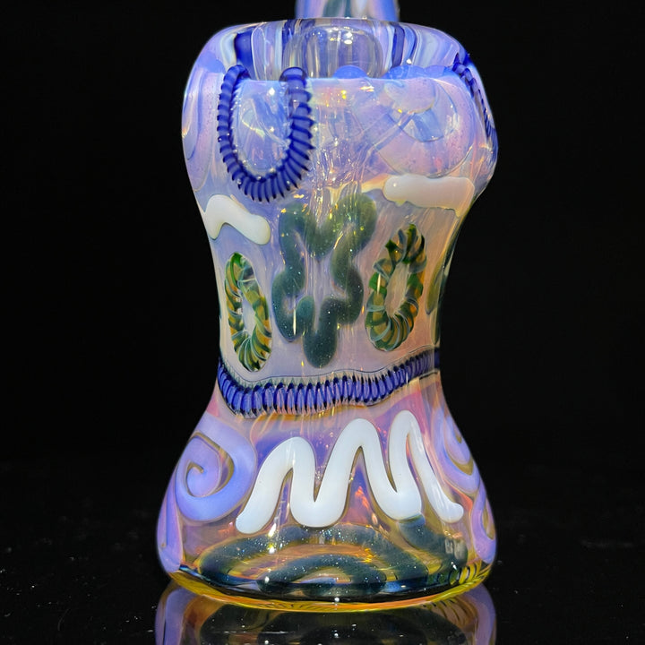 Inside Out Sherlock Bubbler Glass Pipe Tiny Mike   