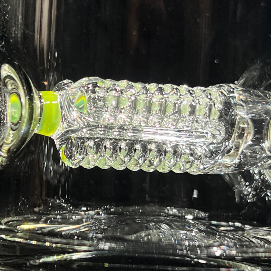 Sovereignty Glass King 9 Cut Threeline - Minor Accent w/ Natty Neck Glass Pipe Sovereignty Glass