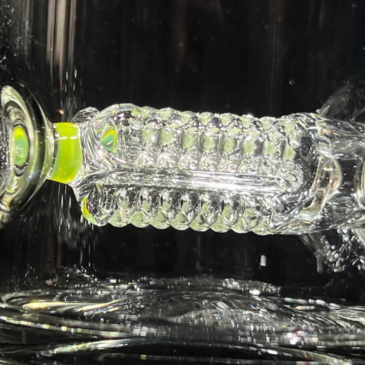 Sovereignty Glass King 9 Cut Threeline - Minor Accent w/ Natty Neck Glass Pipe Sovereignty Glass