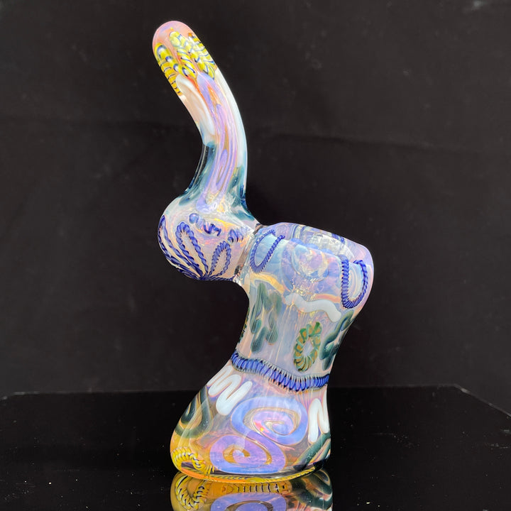 Inside Out Sherlock Bubbler Glass Pipe Tiny Mike   