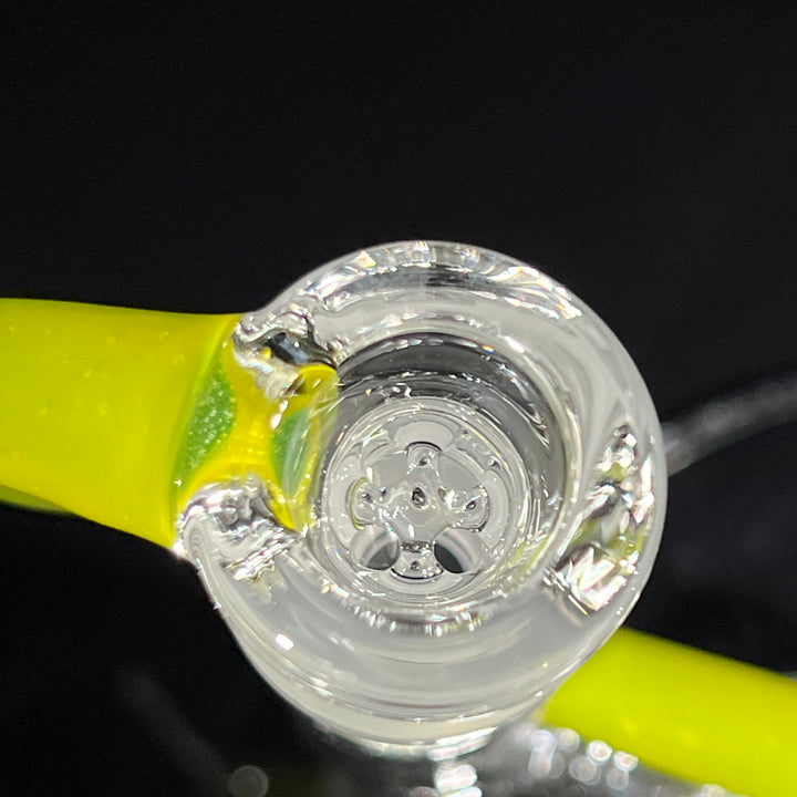 Sovereignty Glass King 9 Cut Threeline - Minor Accent w/ Natty Neck Glass Pipe Sovereignty Glass