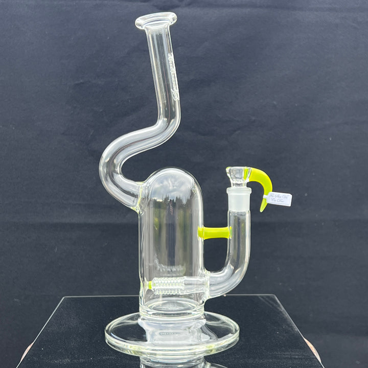Sovereignty Glass King 9 Cut Threeline - Minor Accent w/ Natty Neck Glass Pipe Sovereignty Glass