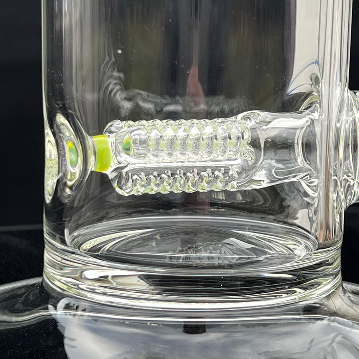Sovereignty Glass King 9 Cut Threeline - Minor Accent w/ Natty Neck Glass Pipe Sovereignty Glass