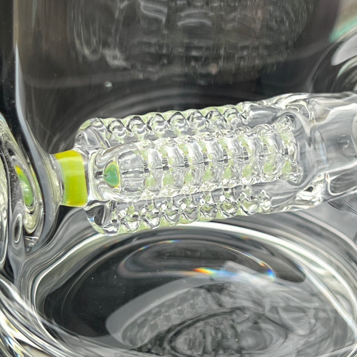 Sovereignty Glass King 9 Cut Threeline - Minor Accent w/ Natty Neck Glass Pipe Sovereignty Glass