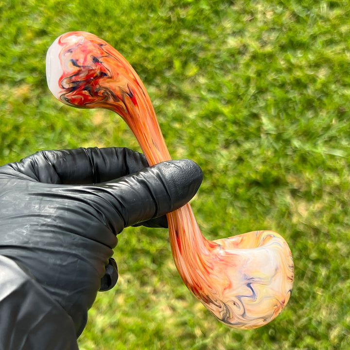 Shad Ryan Marble Sherlock Glass Pipe Shad Ryan   