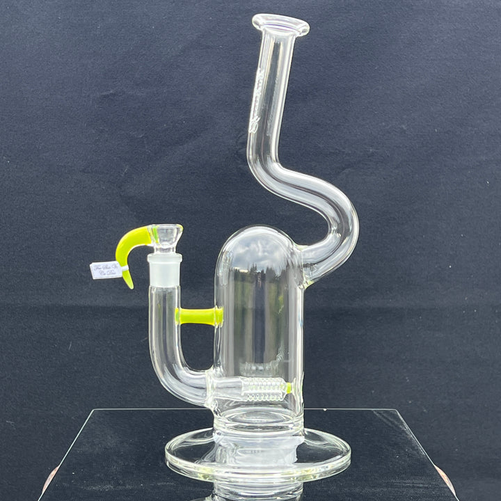 Sovereignty Glass King 9 Cut Threeline - Minor Accent w/ Natty Neck Glass Pipe Sovereignty Glass