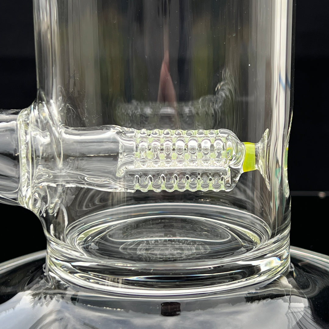 Sovereignty Glass King 9 Cut Threeline - Minor Accent w/ Natty Neck Glass Pipe Sovereignty Glass