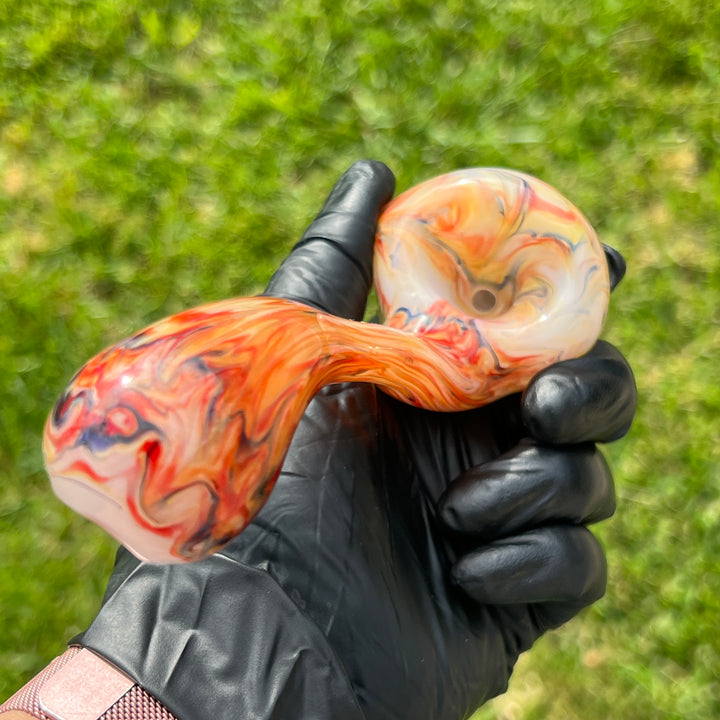 Shad Ryan Marble Sherlock Glass Pipe Shad Ryan   