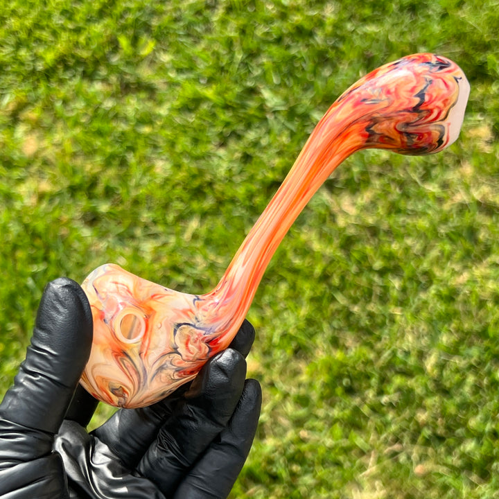 Shad Ryan Marble Sherlock Glass Pipe Shad Ryan   