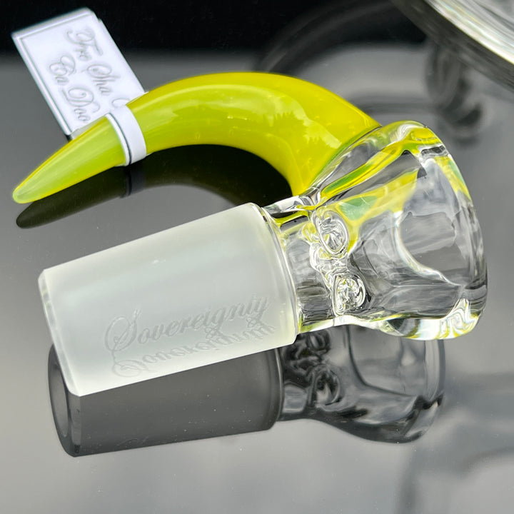 Sovereignty Glass King 9 Cut Threeline - Minor Accent w/ Natty Neck Glass Pipe Sovereignty Glass