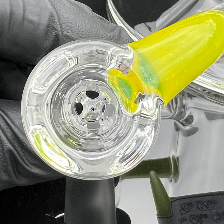 Sovereignty Glass King 9 Cut Threeline - Minor Accent w/ Natty Neck Glass Pipe Sovereignty Glass