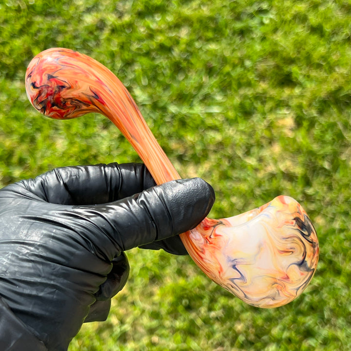 Shad Ryan Marble Sherlock Glass Pipe Shad Ryan   