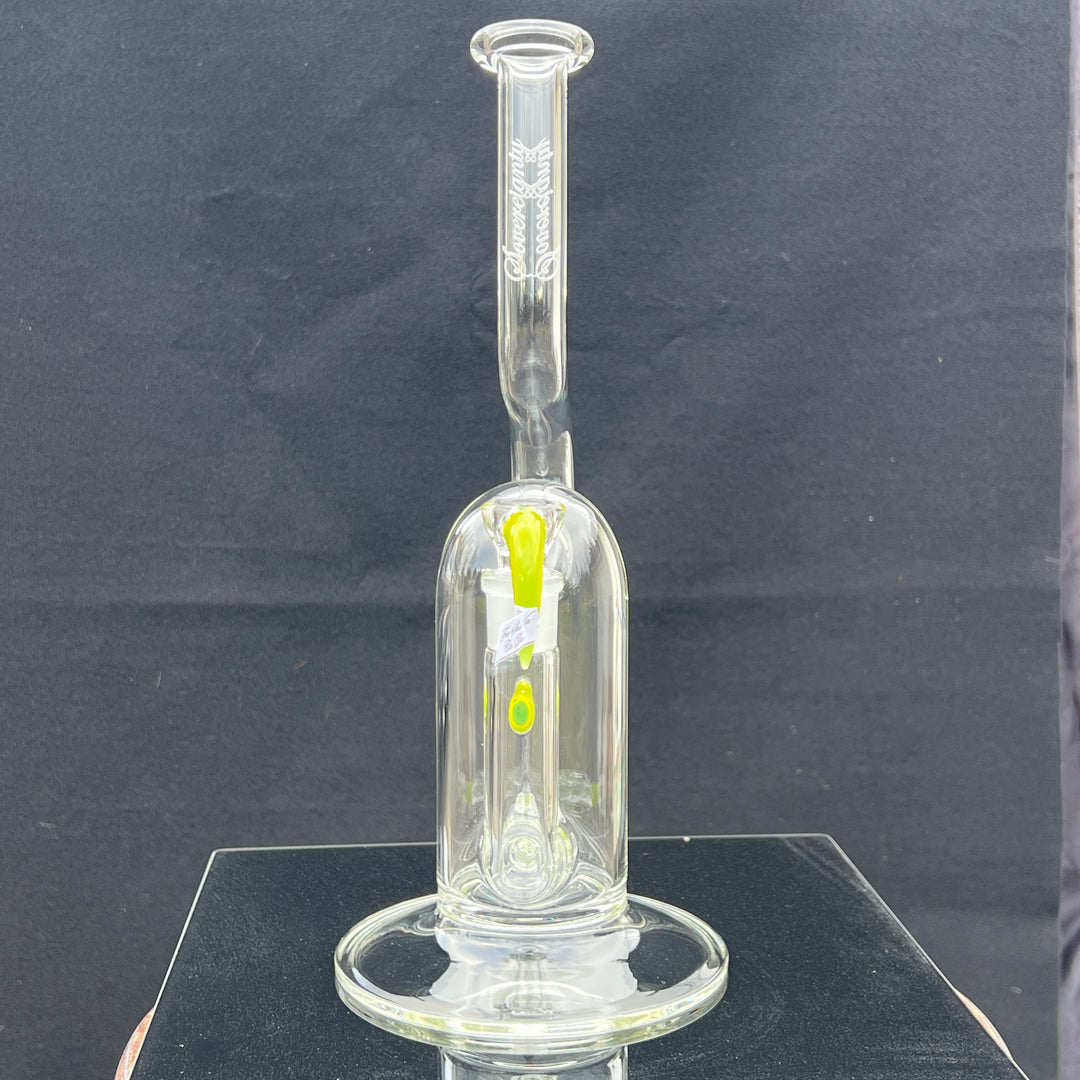 Sovereignty Glass King 9 Cut Threeline - Minor Accent w/ Natty Neck Glass Pipe Sovereignty Glass