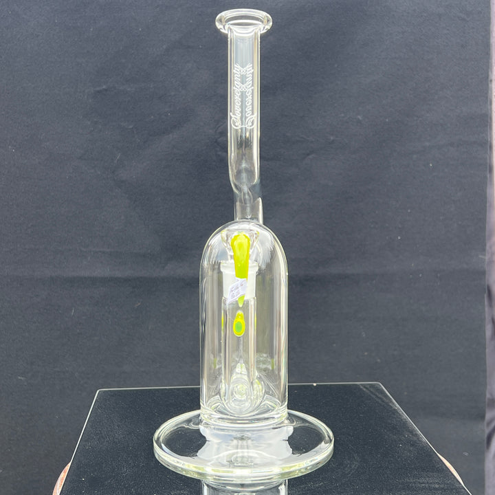 Sovereignty Glass King 9 Cut Threeline - Minor Accent w/ Natty Neck Glass Pipe Sovereignty Glass