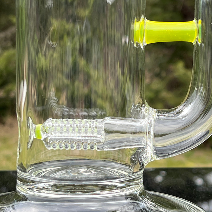 Sovereignty Glass King 9 Cut Threeline - Minor Accent w/ Natty Neck Glass Pipe Sovereignty Glass