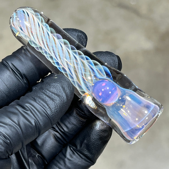 Thick Fume Chillum Glass Pipe Chuck Glass   