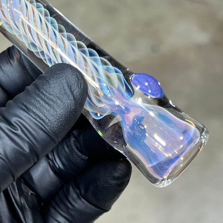 Thick Fume Chillum Glass Pipe Chuck Glass   