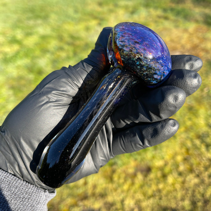 Purple Magic Pipe Glass Pipe Beezy Glass   