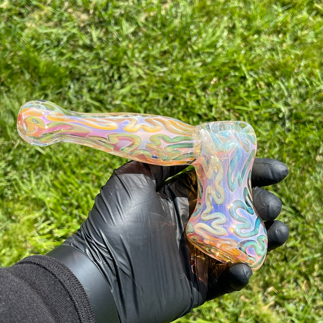 Fume Hammer Bubbler Glass Pipe Tiny Mike   