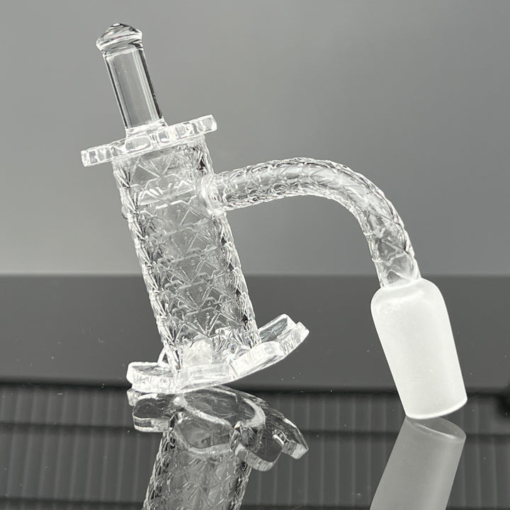 14 mm 90° Diamond Quartz Banger Accessory TG   