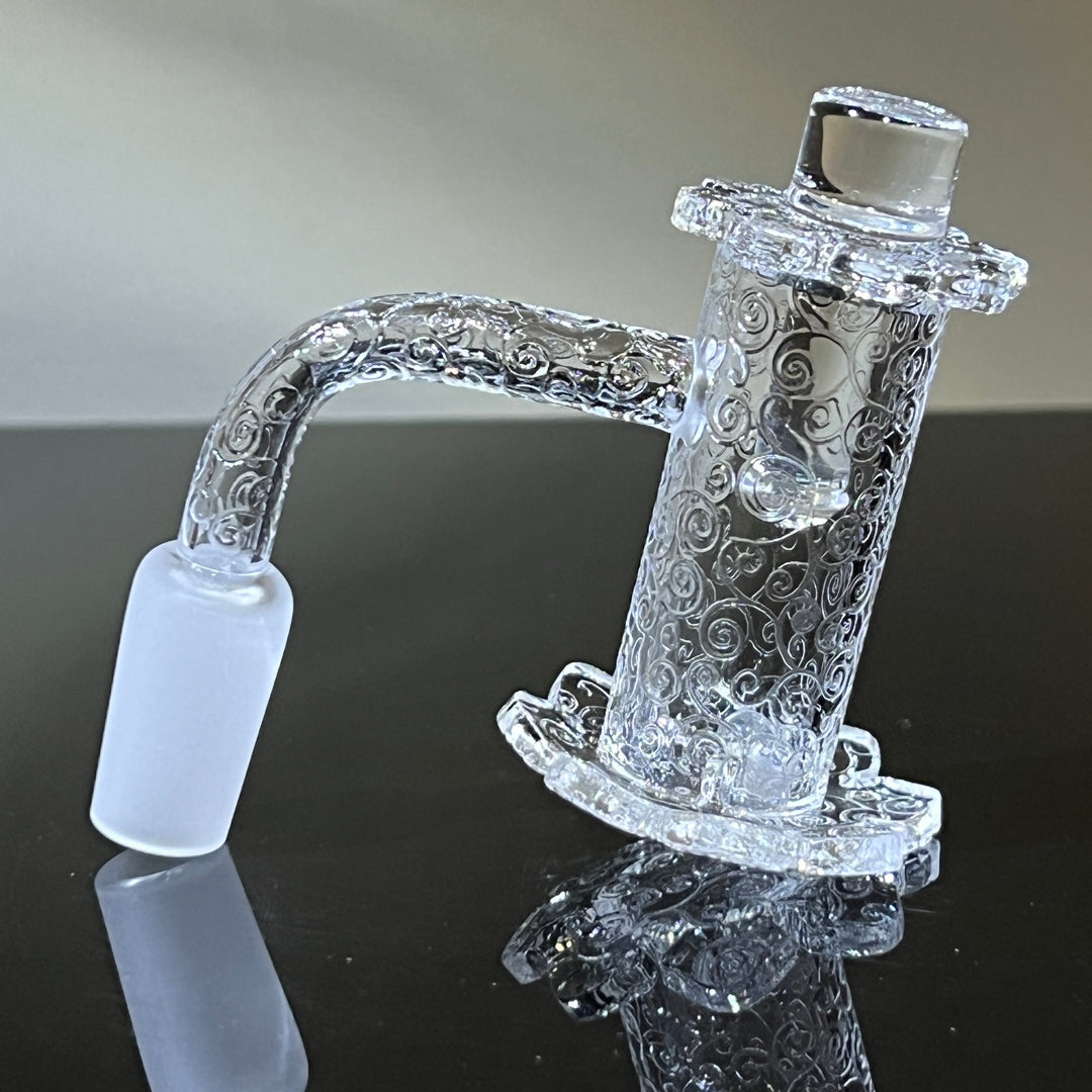 14 mm 90° Clouds Quartz Banger Accessory TG   