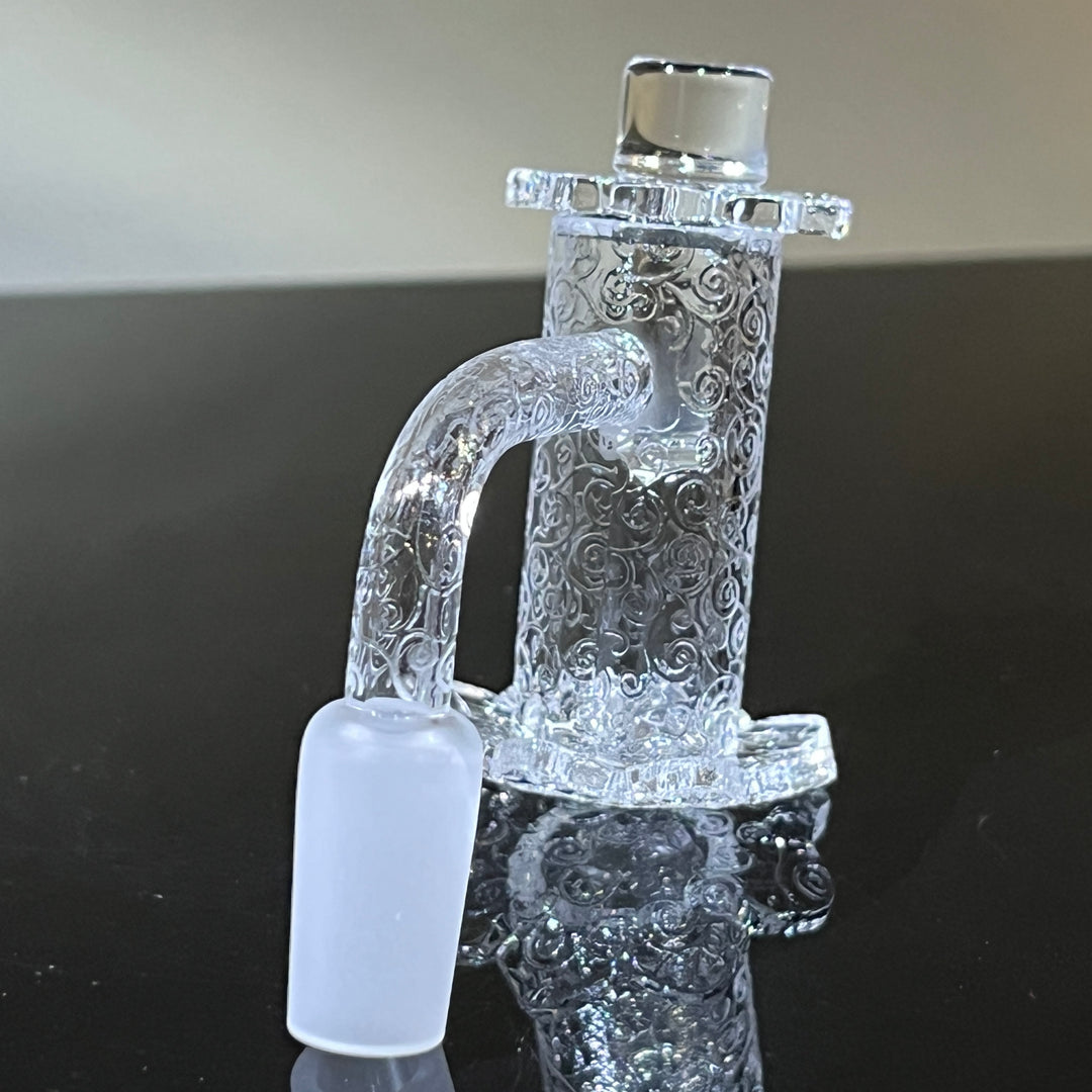 14 mm 90° Clouds Quartz Banger Accessory TG   