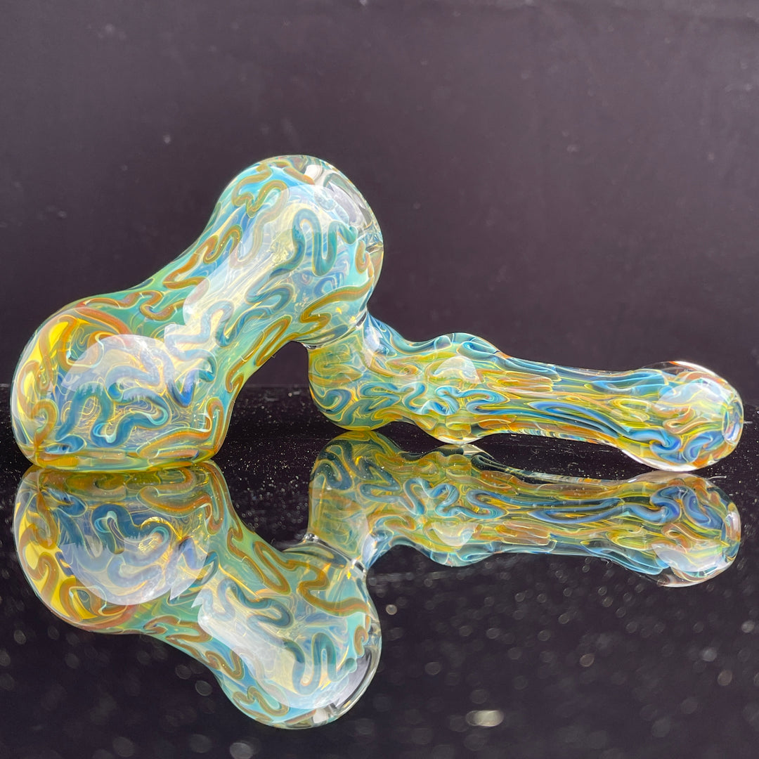 Inside Out Fume Sidecar Bubbler Glass Pipe Tiny Mike   