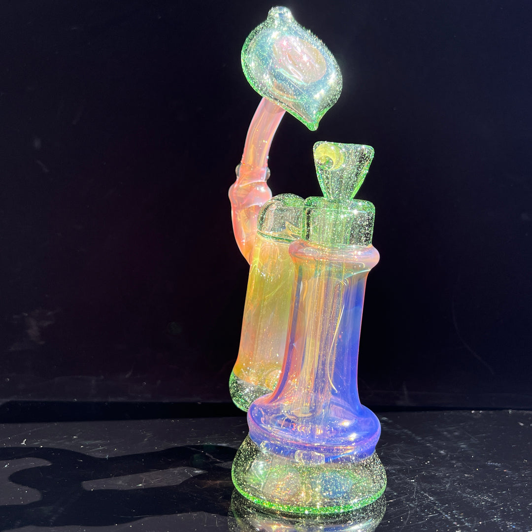 Color Double Bubble Base Snake Pot IN STOCK Glass Pipe Bubbler Smoking Pipe  Water Glass Bong From 3,55 €