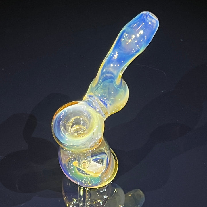 Fumed Bubbler Glass Pipe Mary Jane's Glass