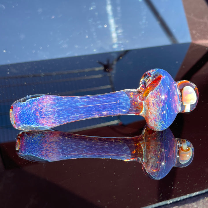 Mushroom Purple Magic Pipe Glass Pipe Beezy Glass   