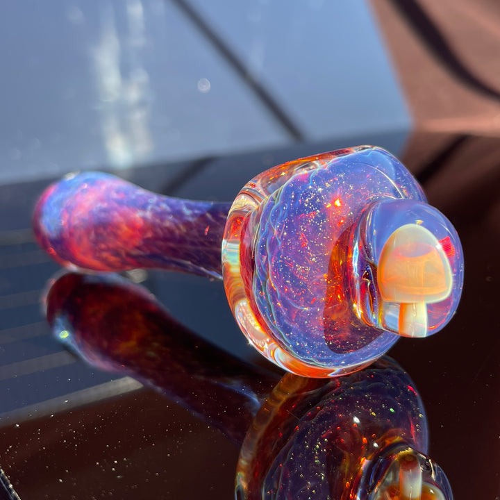 Mushroom Purple Magic Pipe Glass Pipe Beezy Glass   