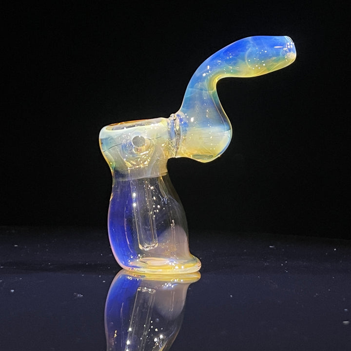 Fumed Bubbler Glass Pipe Mary Jane's Glass