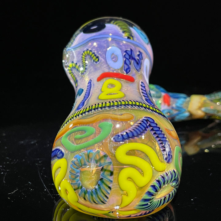 Inside Out Sidecar Bubbler Glass Pipe Tiny Mike   