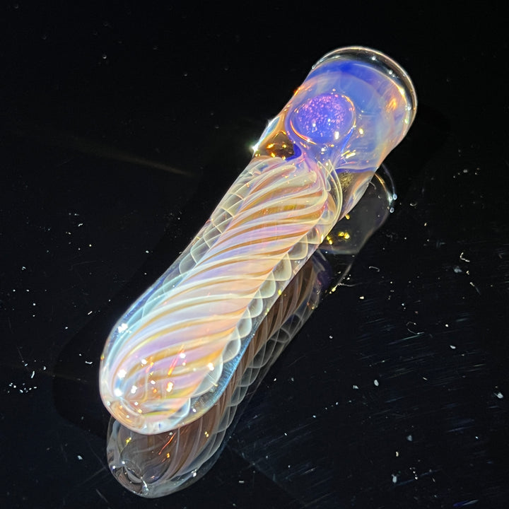 Thick Fume Chillum Glass Pipe Chuck Glass   