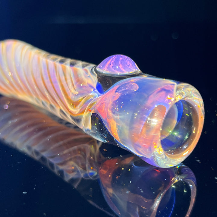 Thick Fume Chillum Glass Pipe Chuck Glass   