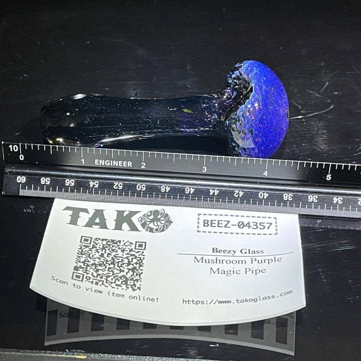 Purple Magic Pipe Glass Pipe Beezy Glass   
