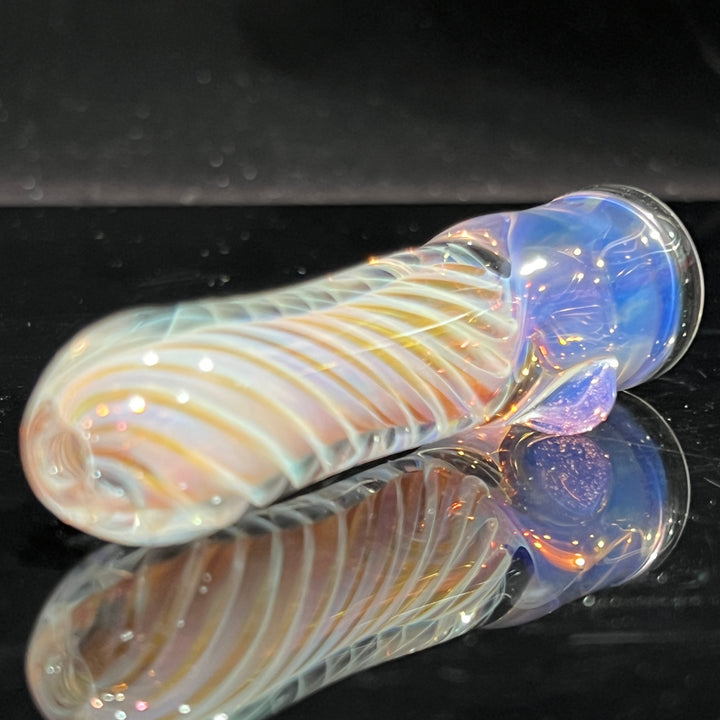 Thick Fume Chillum Glass Pipe Chuck Glass   