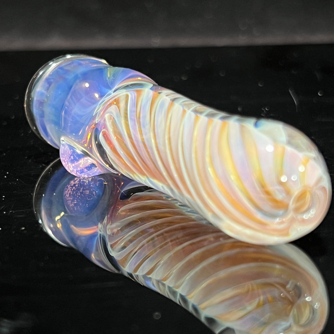 Thick Fume Chillum Glass Pipe Chuck Glass   